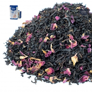 China Rose Black Tea: Delicately Scented with Fresh Roses